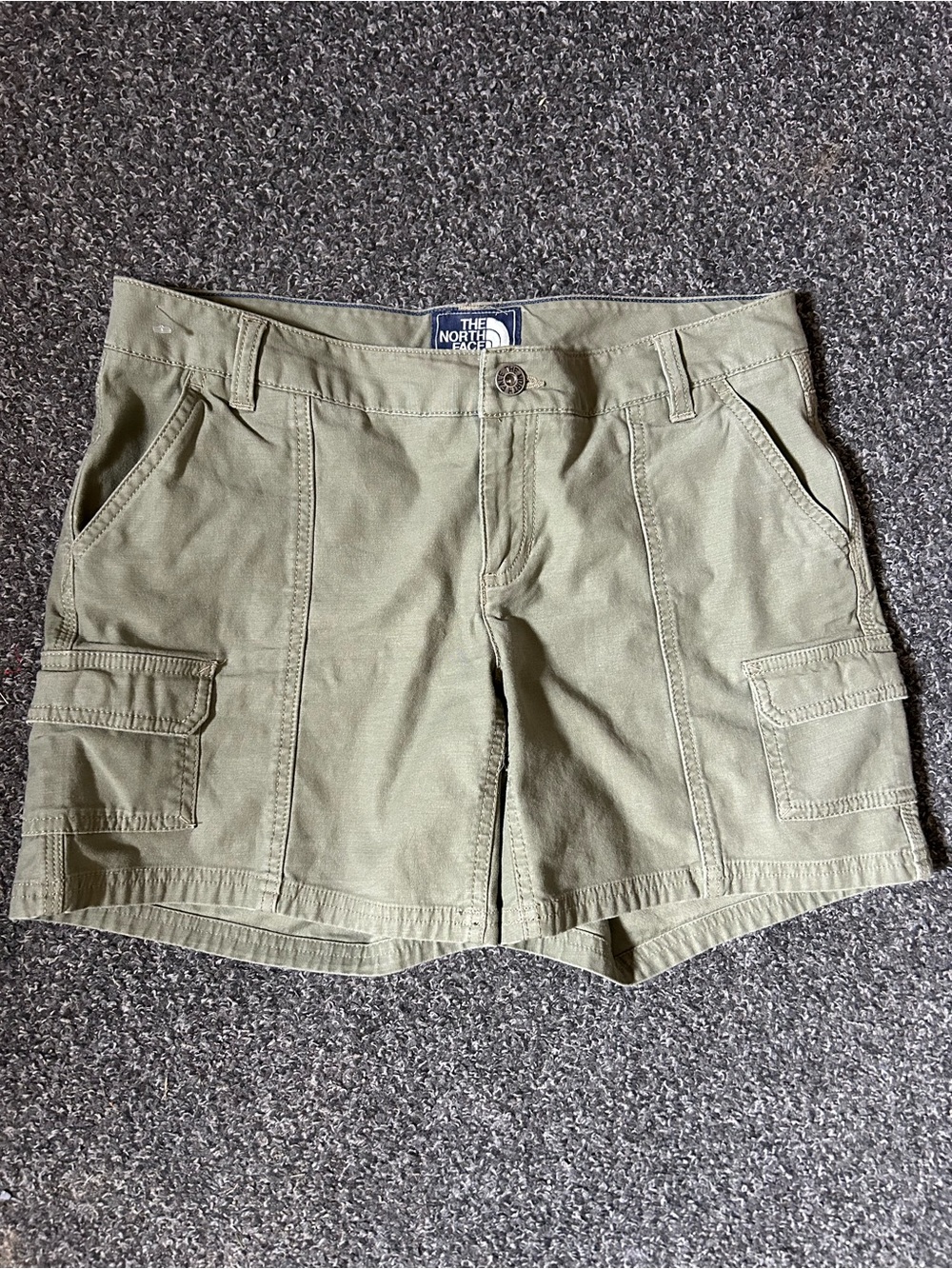 The North Face Women's Olive Green Utility Shorts